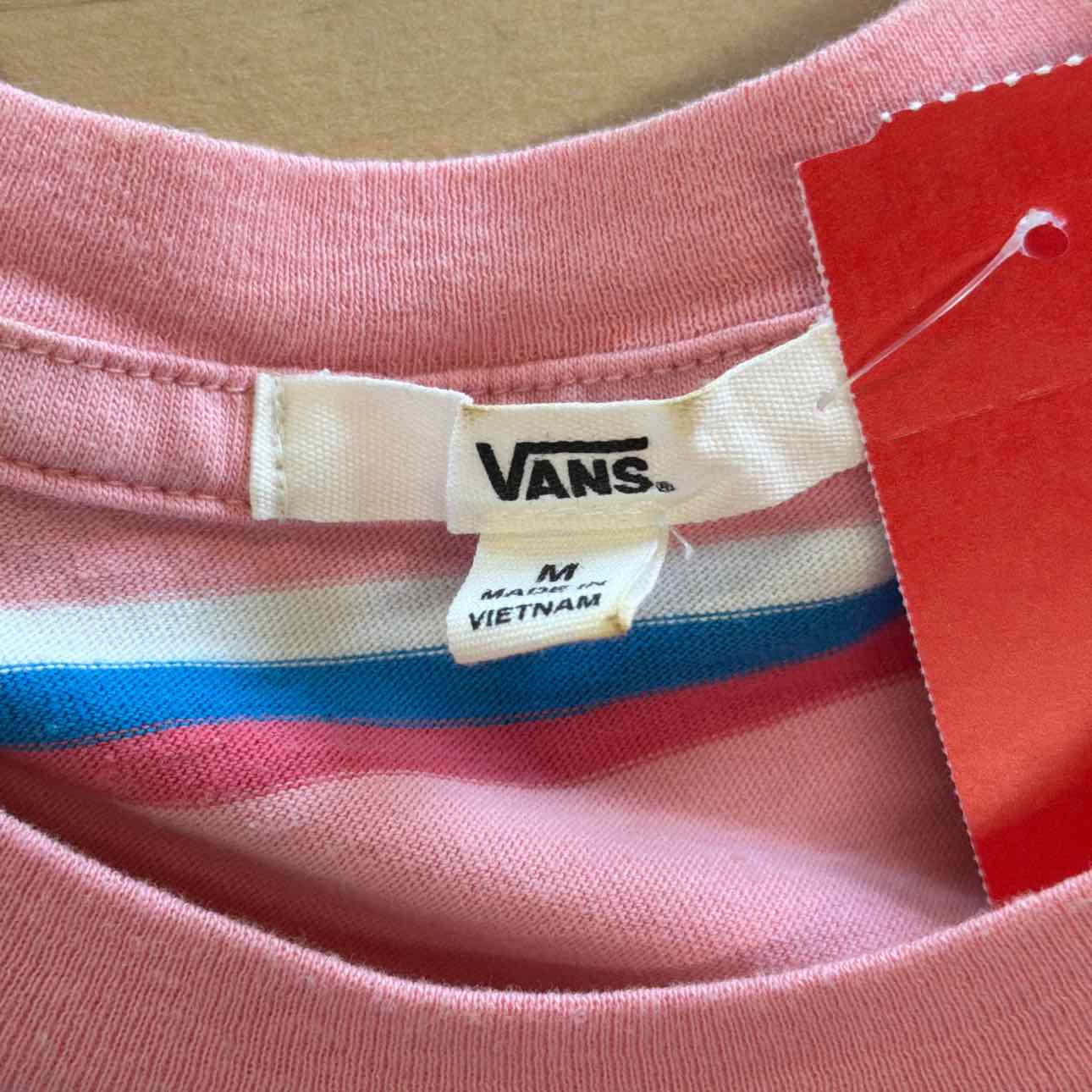 Vans Size M Pink Used Shirt