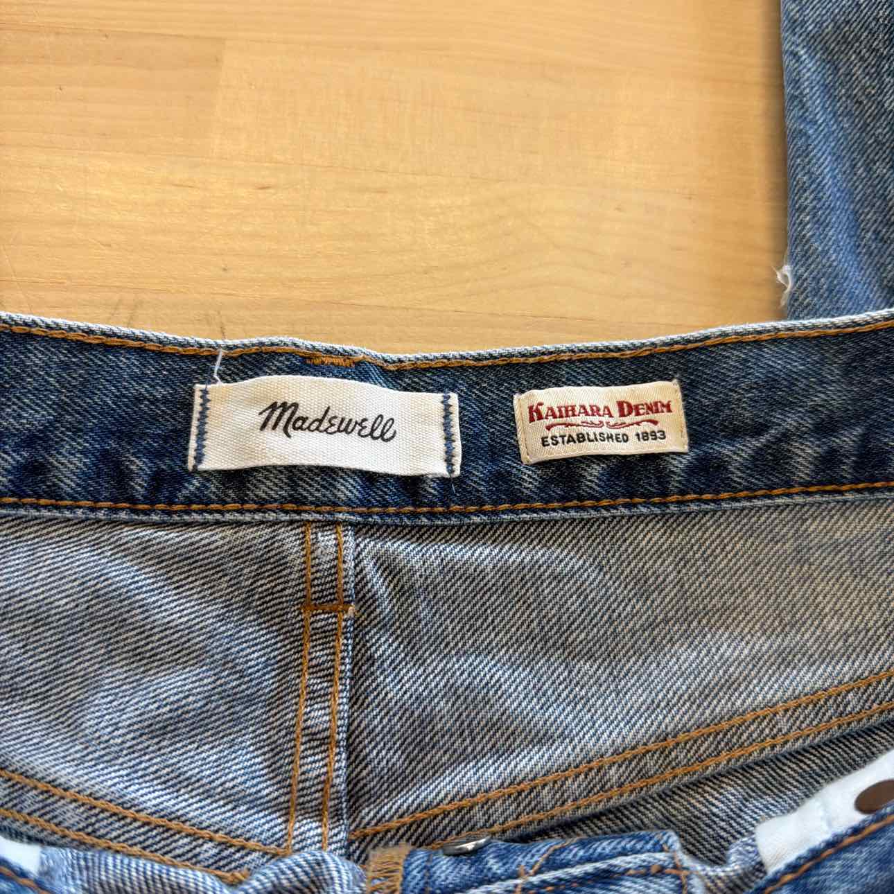 Madewell Size 28 Blue Denim Preloved Jeans
