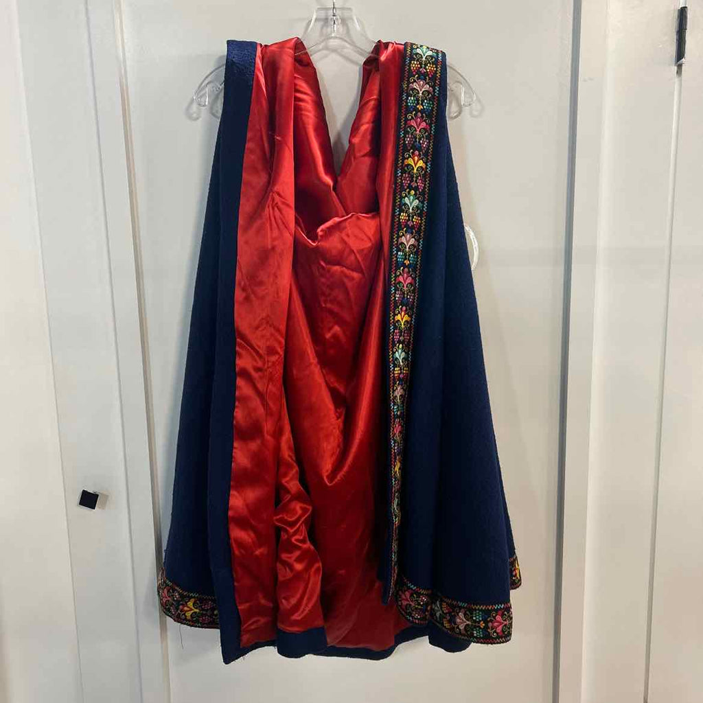 Blue Knit Preloved Cape