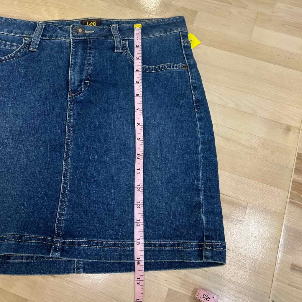 lee Size M Denim Preloved Skirt