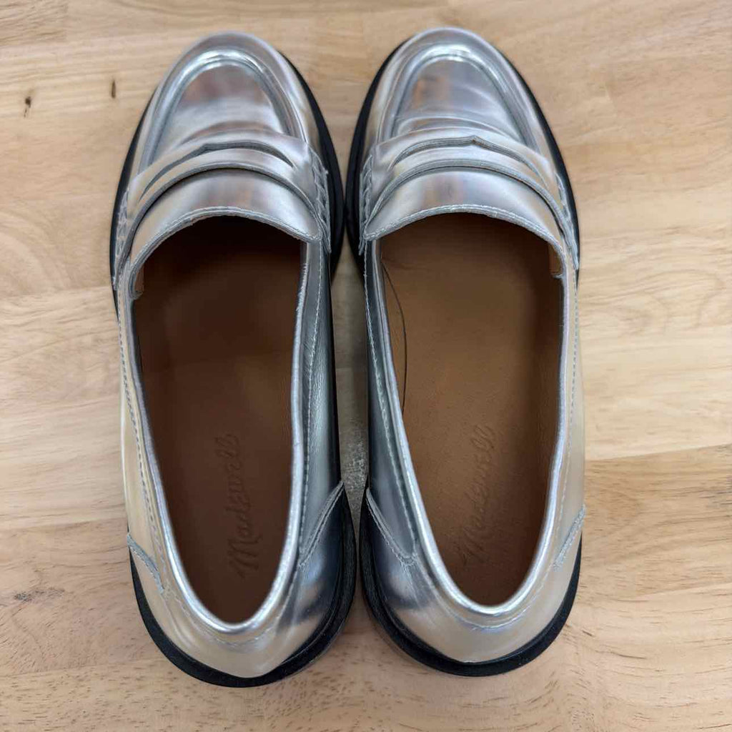 Madewell Size 10 Silver New Flats