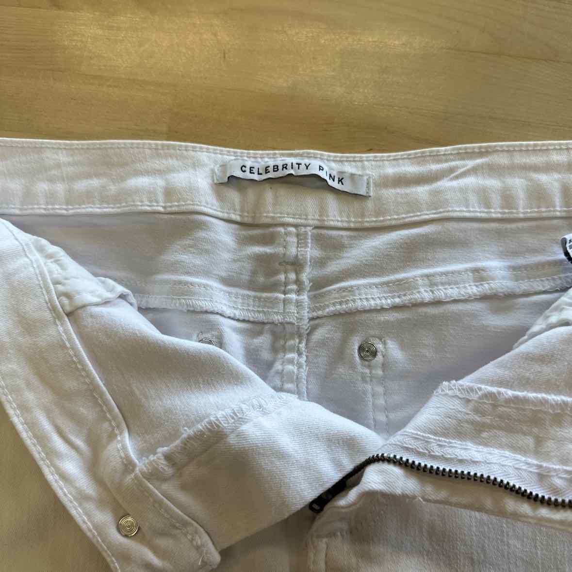Celebrity pink Size 11 White Skirt