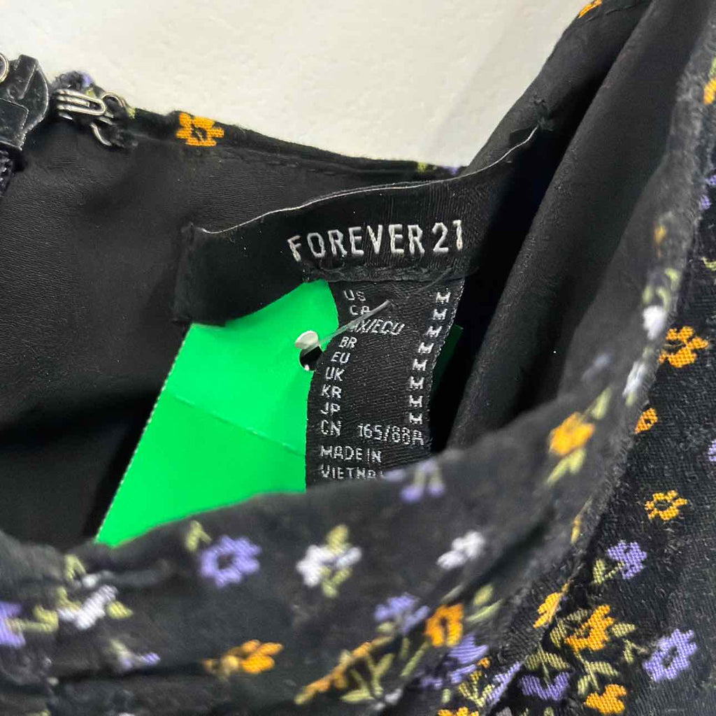 Forever 21 Size M Black Preloved Dress