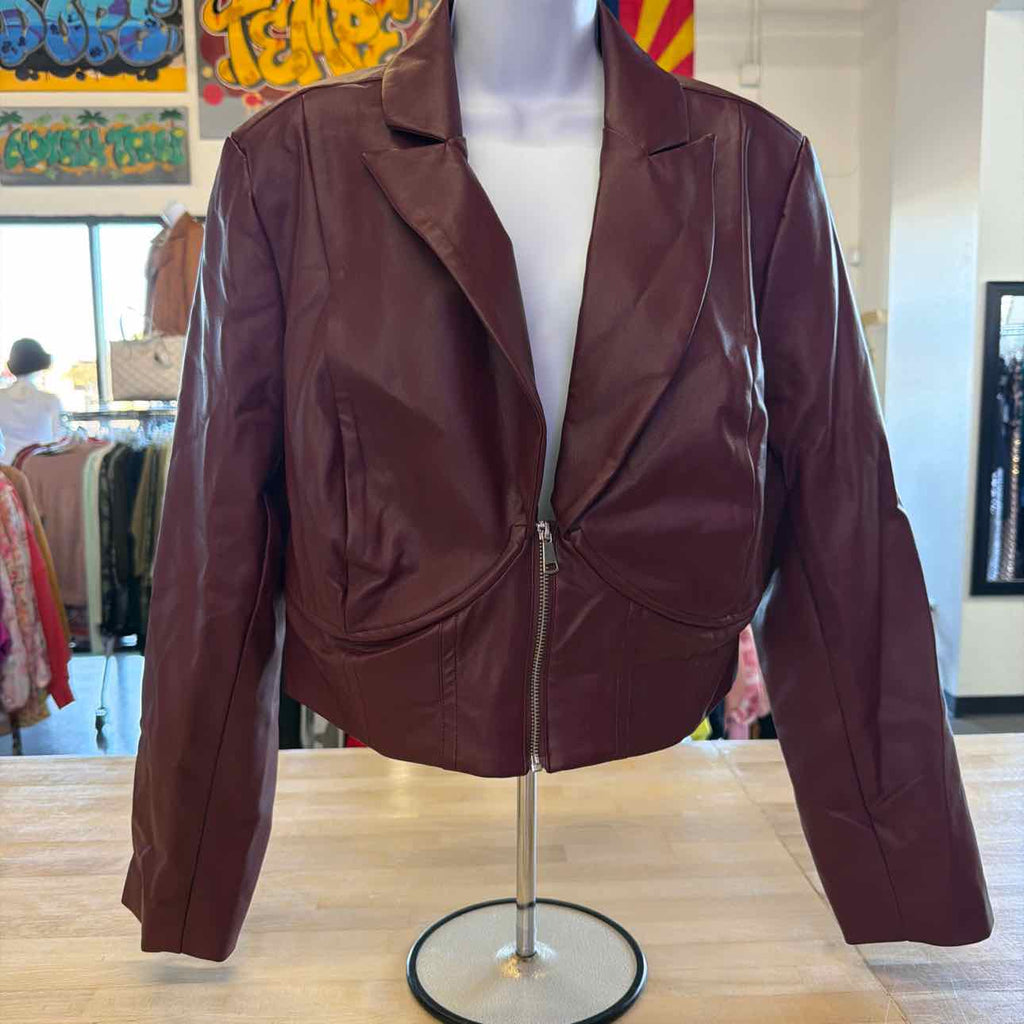 Eloquii Size 16 Maroon New Jacket