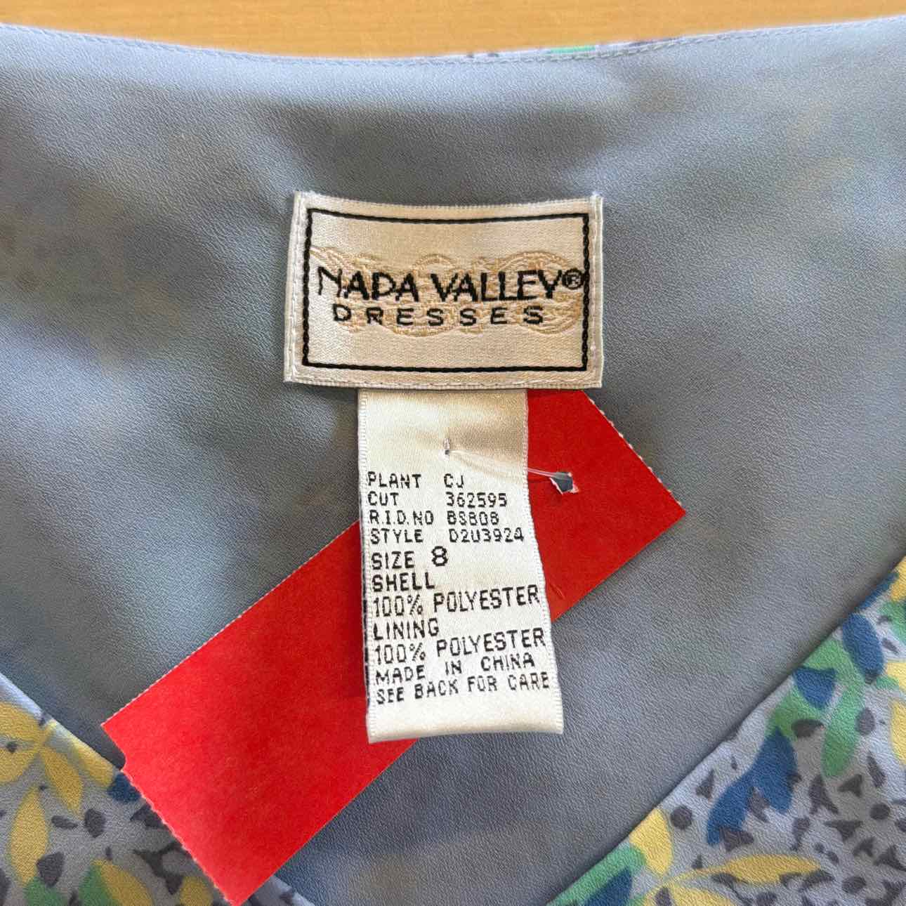 Napa Valley Size 8 Blue Preloved Blouse