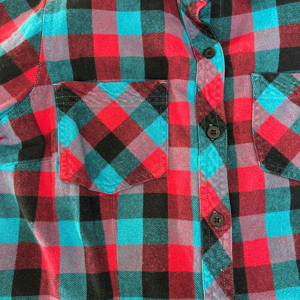Legendary Whitetails Size M Blue Red Preloved Flannel