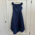 Aidan Mattox Size 2 Blue Purple Preloved Dress