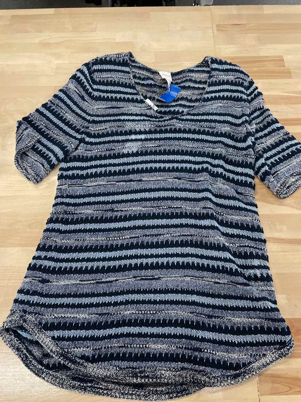 Chico's Size M Blue Sweater