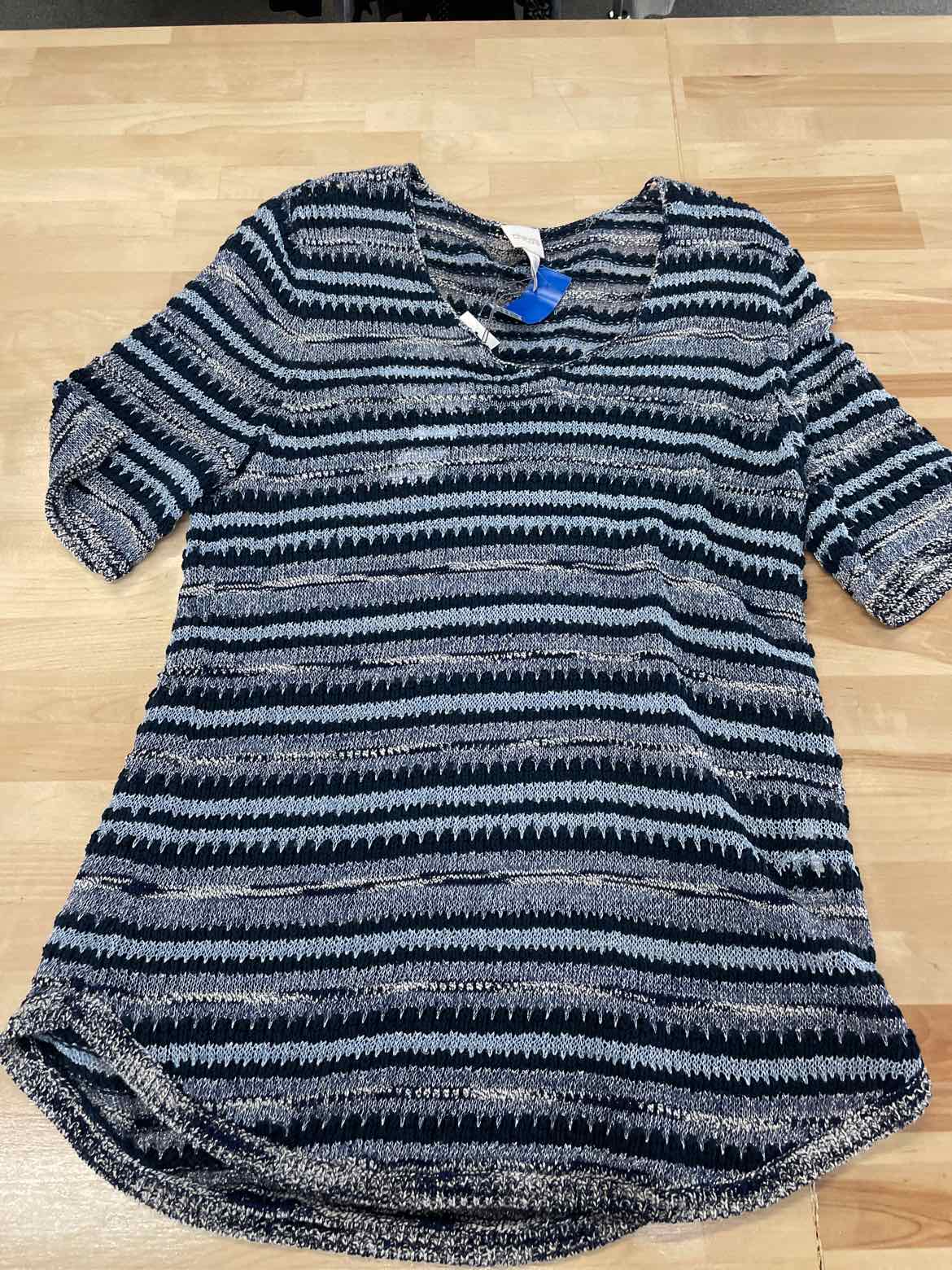 Chico's Size M Blue Sweater