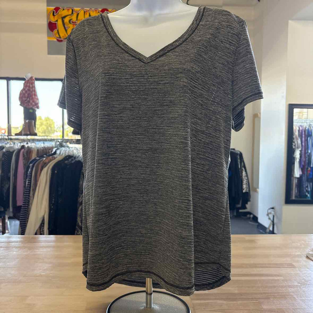 90 degree Size XL Gray Athletic Tee