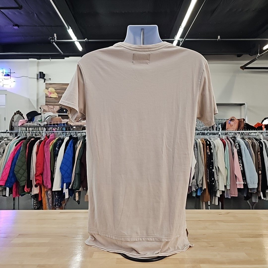 Pacsun Men's Size S Beige MENS T-shirt