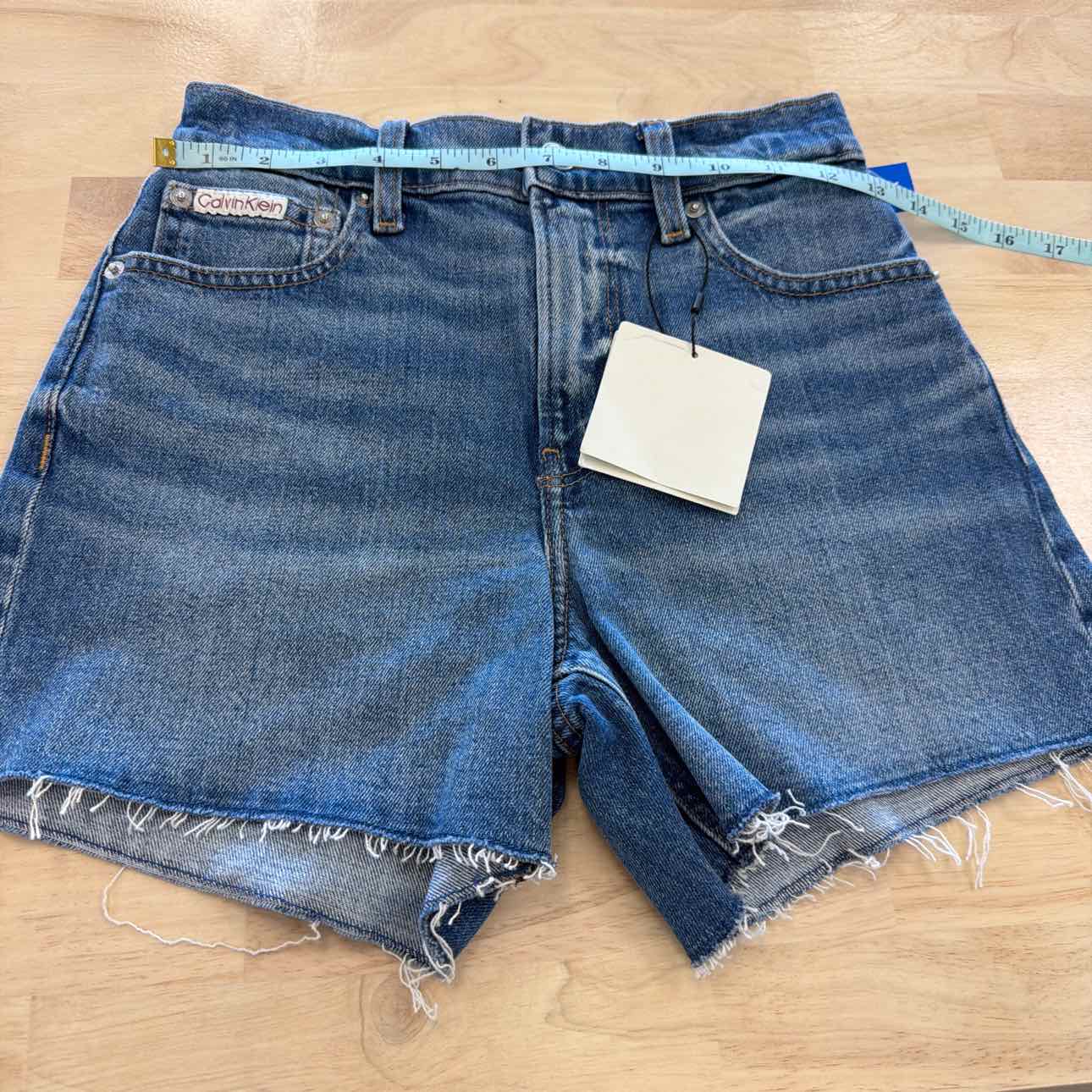 Calvin Klein Women Size 24 Blue New Shorts