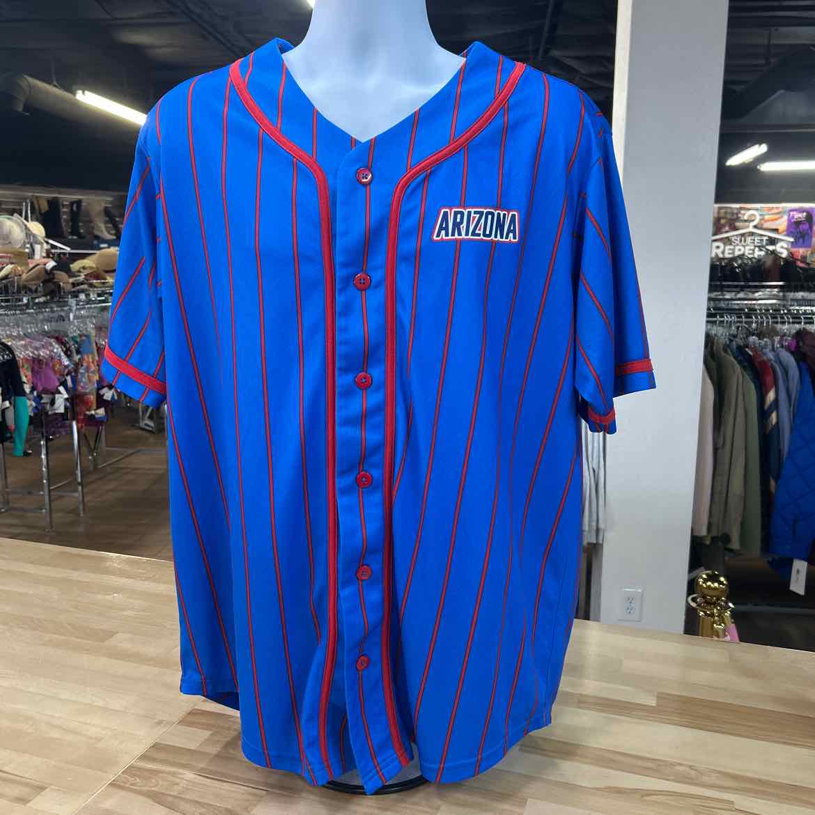 Home Free Size L Blue Red MENS Jersey