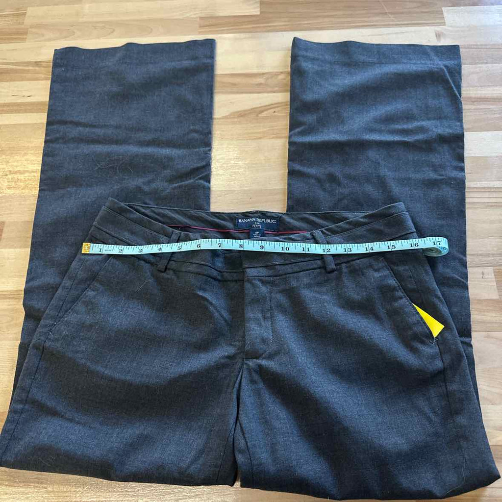 Banana Republic Size 8P Gray Pants