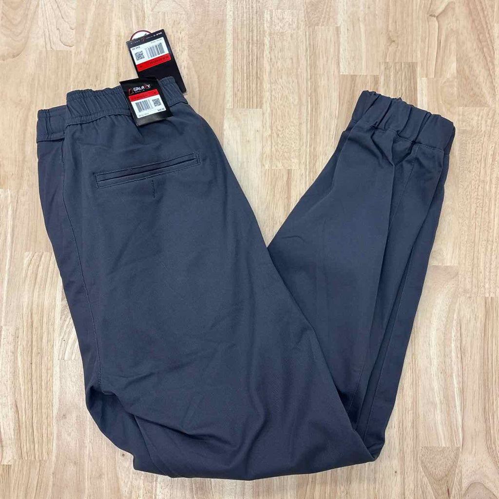 Galaxy Size M Basic Stretch Twill Joggers - Dark Grey