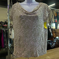 Christian Siriano Size S Green/Pink Blouse