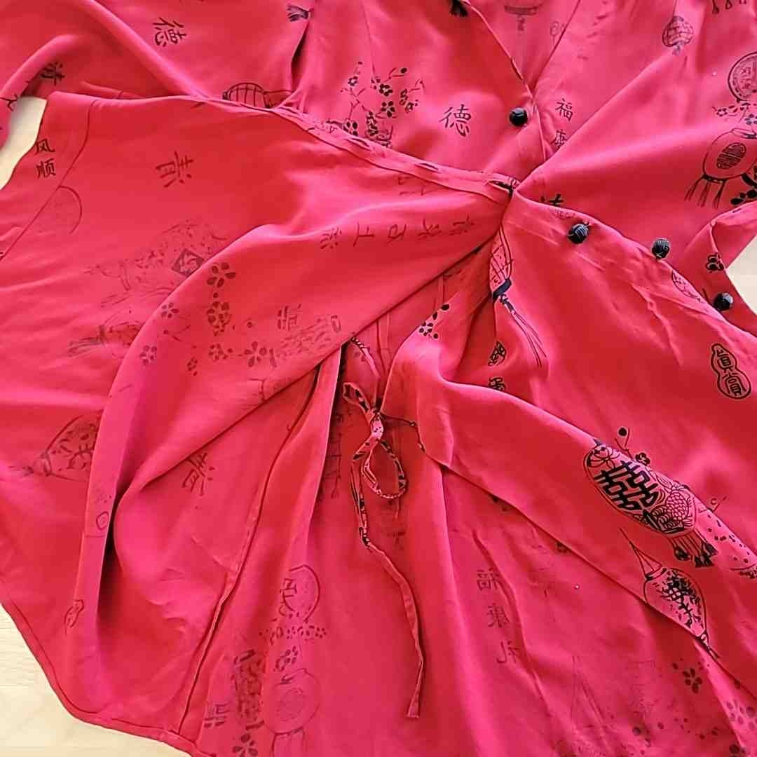 Soft Surroundings Size XS Red Blouse