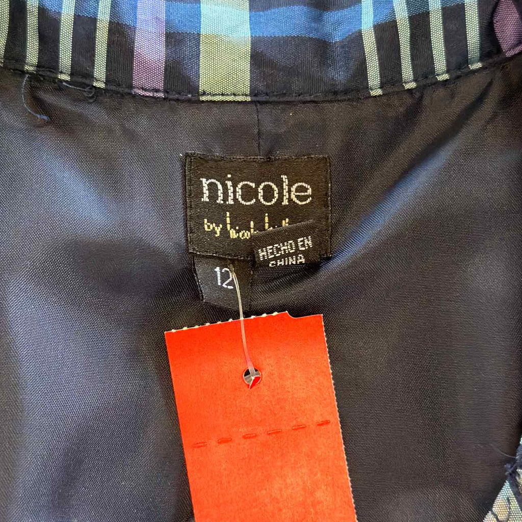 Nicole Size 12 Blue Used Jacket