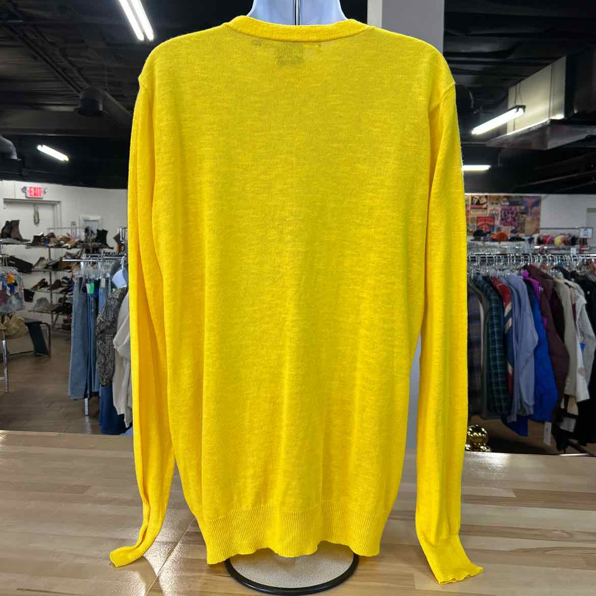 Ralph Lauren Size L Yellow Preloved Cardigan