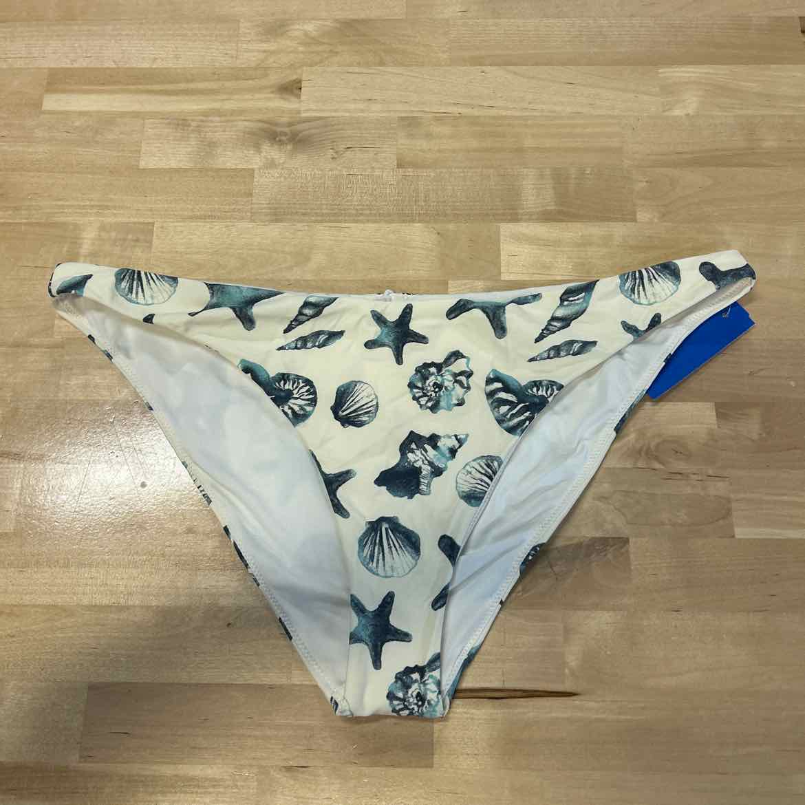 O'Neil Size XL Printed Bikini Bottoms - Vanilla