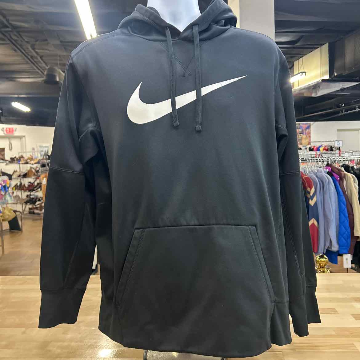 Nike Size L Black Preloved MENS Sweatshirt