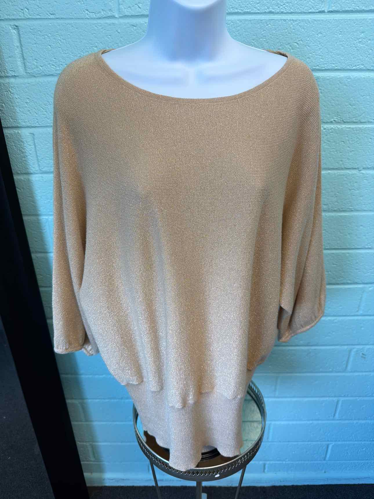 Style & Co. Size L Gold Sweater
