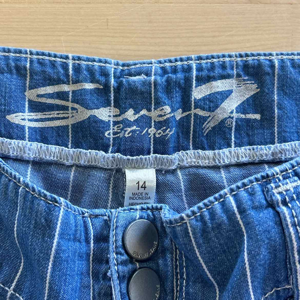 7 for all mankind Size 14 Blue Preloved Pants