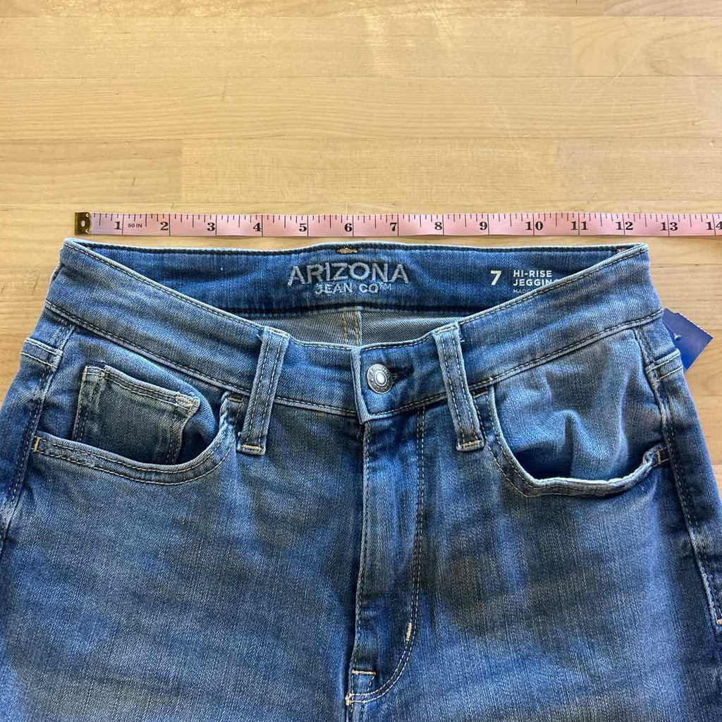 Arizona Jean Size 7 Blue Denim Preloved Jeans