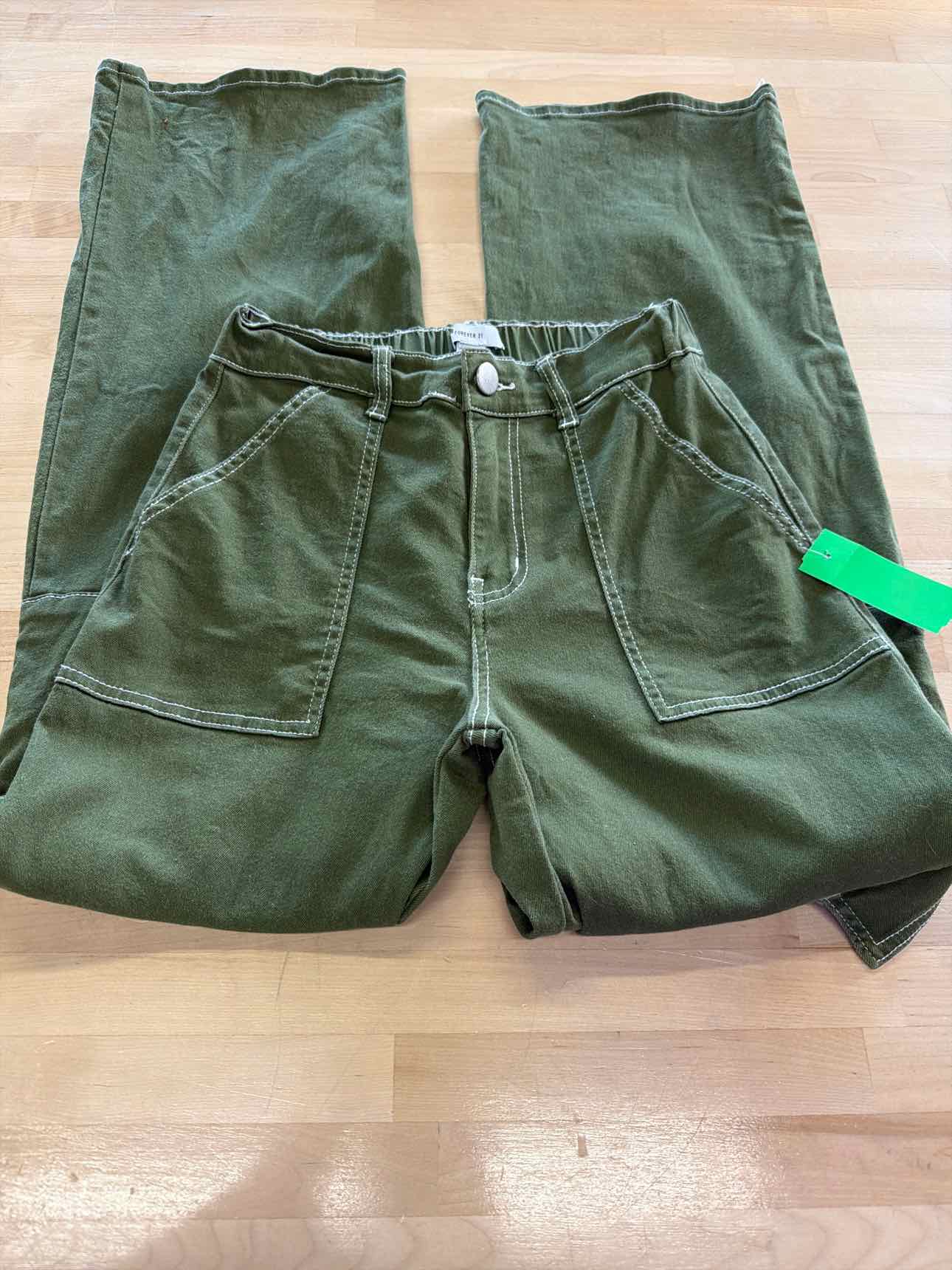 Forever 21 Size S Green Preloved Pants