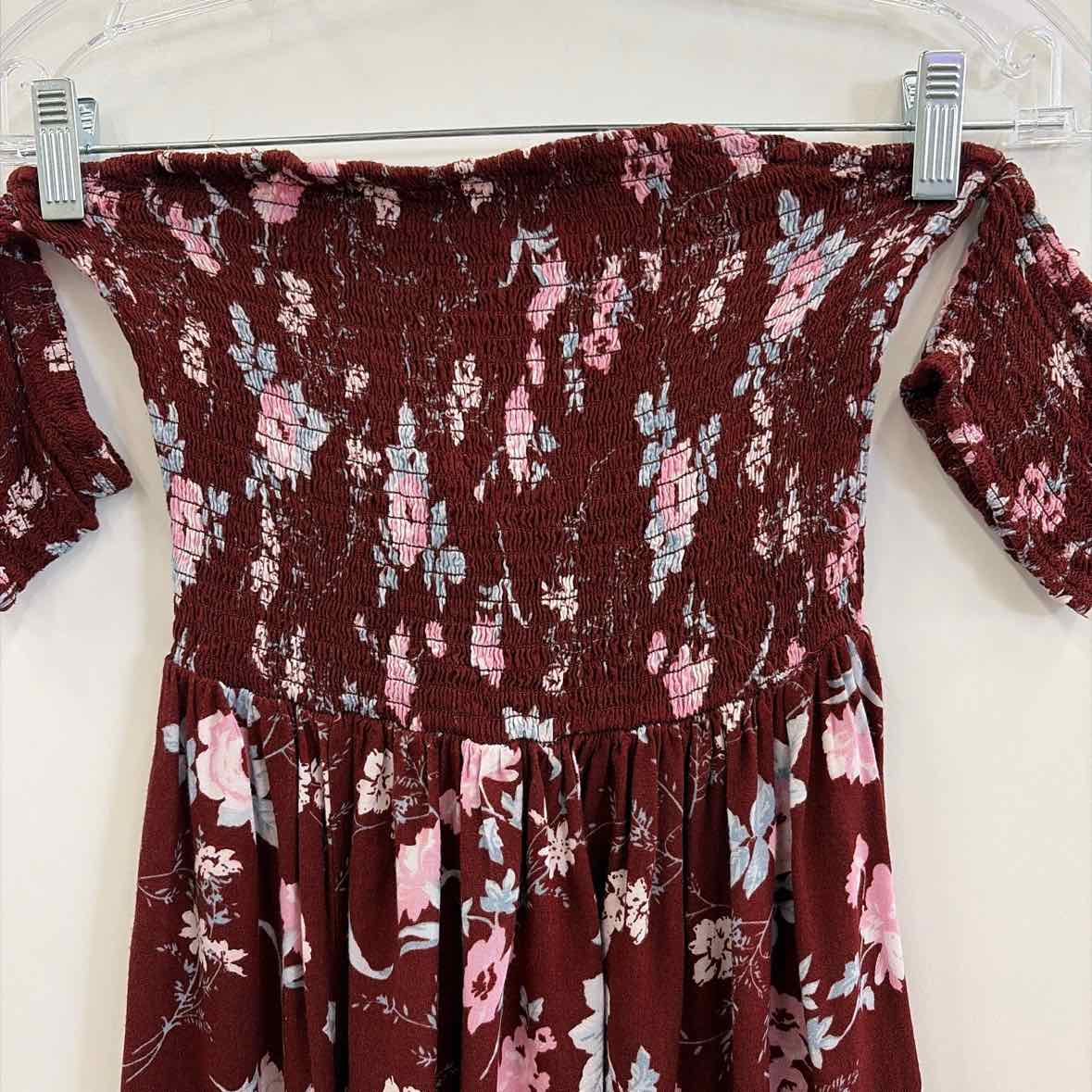 Japna Size S Burgundy Preloved Dress