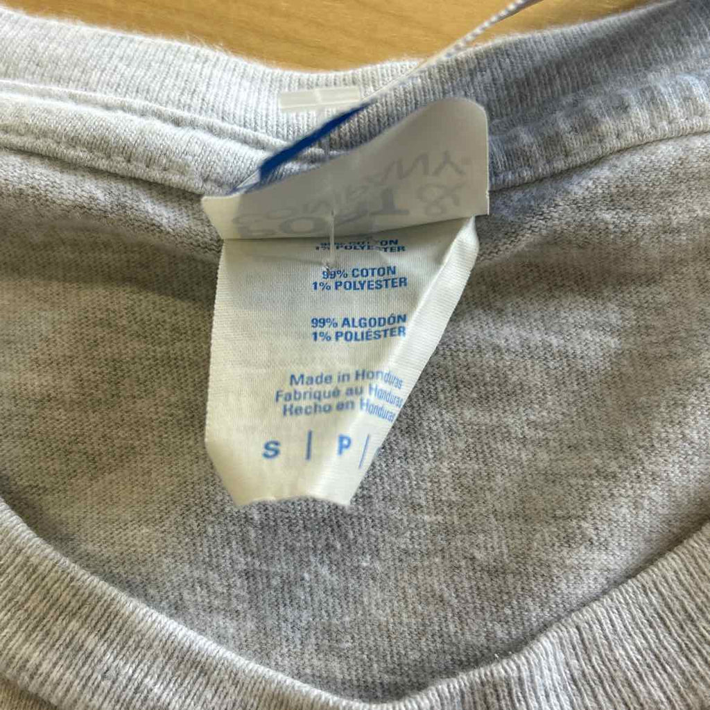 Port & Co. Size S Gray Preloved T-Shirt SS