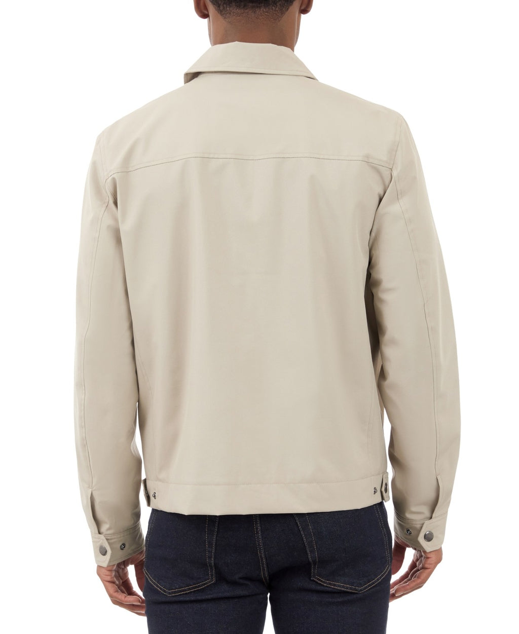 LondonFog Size M Men's Hipster Stretch Water-Resistant Full-Zip Jacket