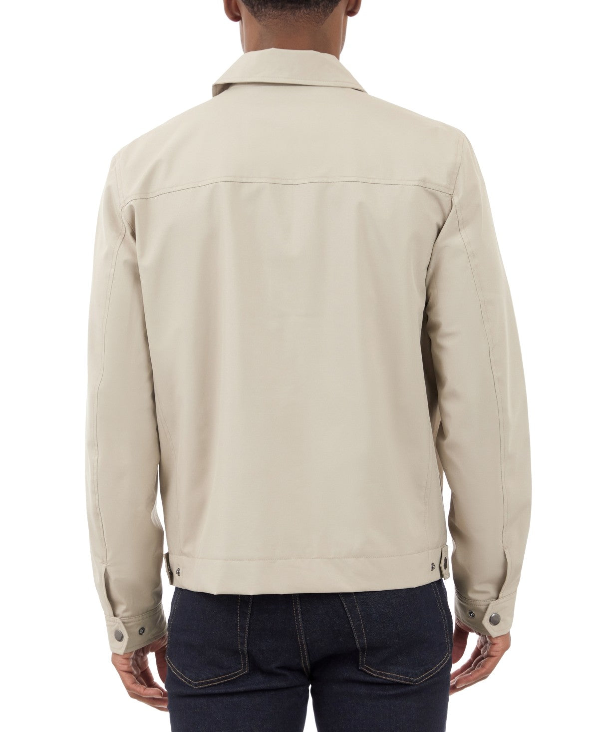 LondonFog Size M Men's Hipster Stretch Water-Resistant Full-Zip Jacket