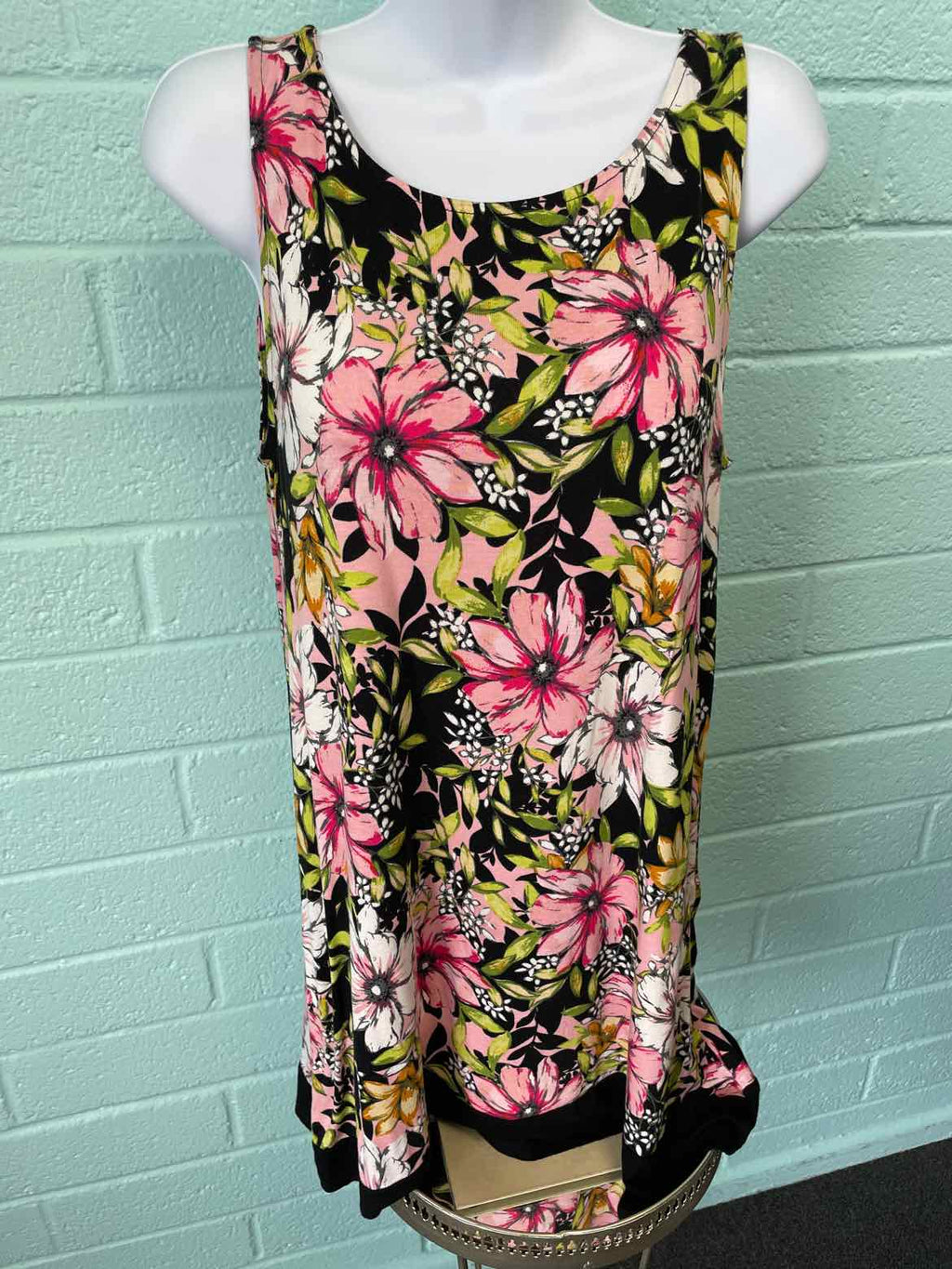 Cable & Gauge Size L pink, black, green Sleeveless