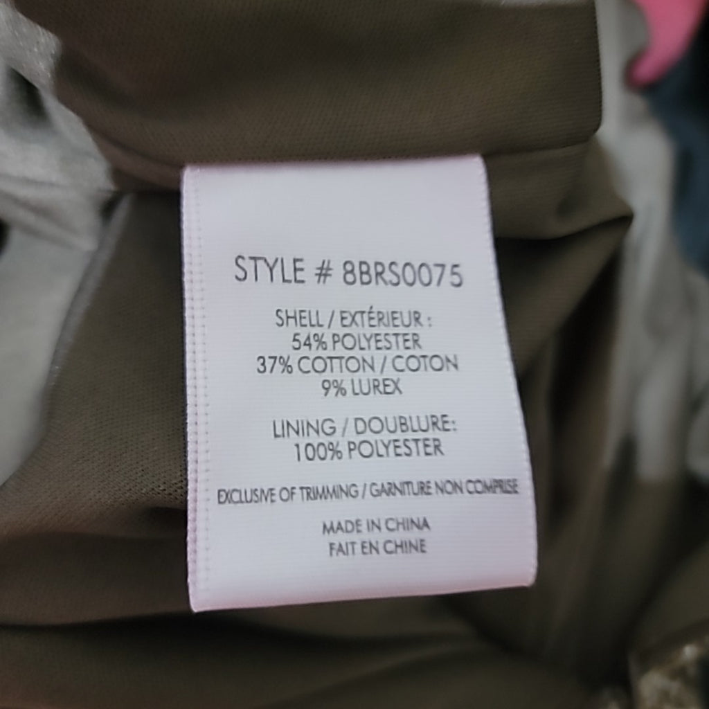 Badgley Mischka Size XL Brown Skirt NWT