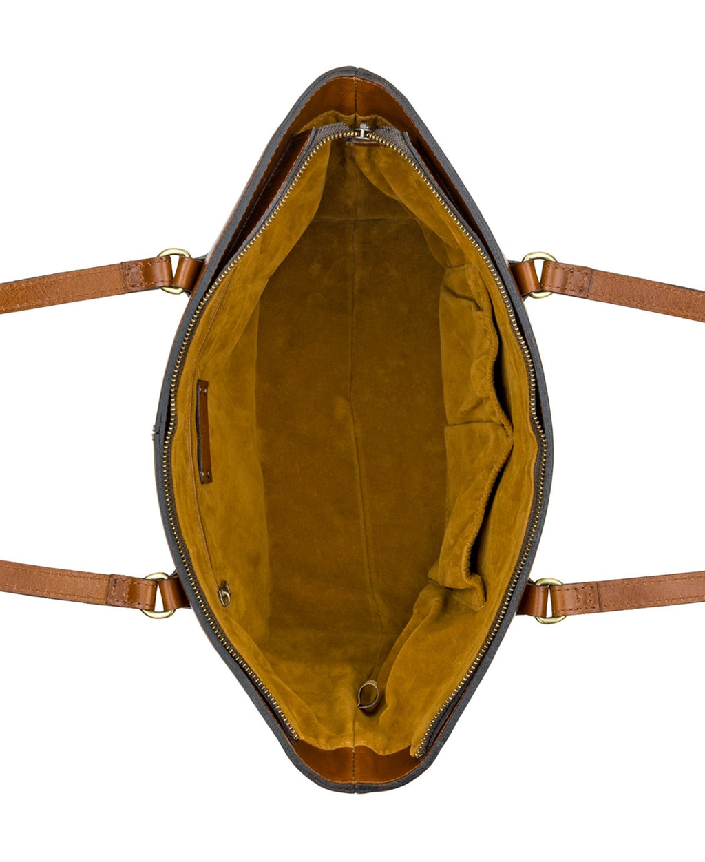 Patricia Nash Meka Extra Large Leather Tote Cognac NWT