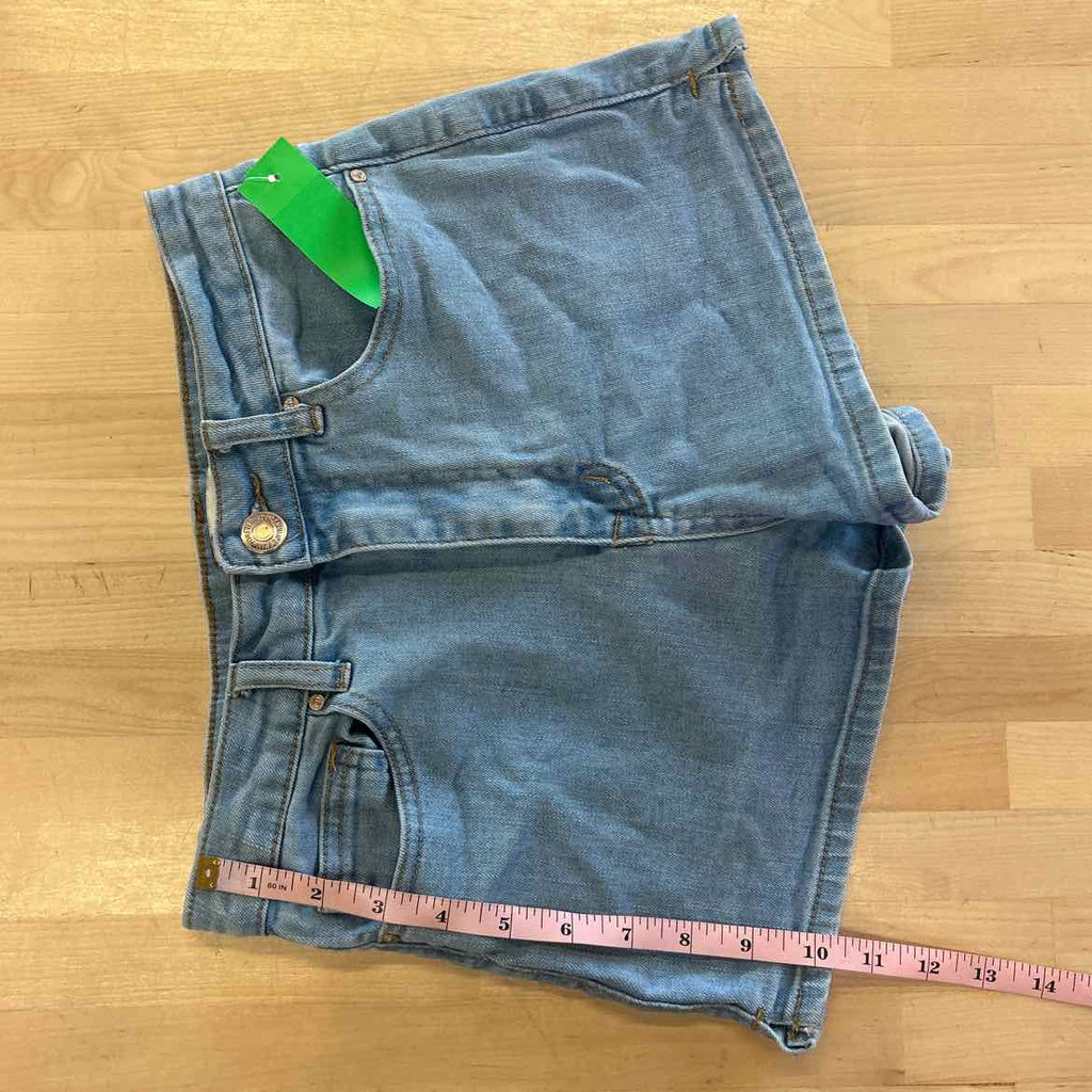 Forever 21 Women Size 24 Blue Denim Preloved Shorts