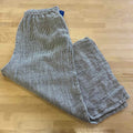 Size L/XL Black White Linen Preloved Pants