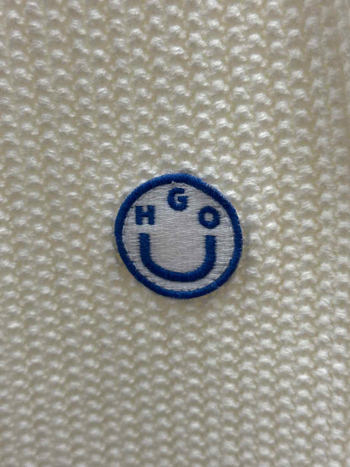 HUGO Size M White Preloved MENS Sweater