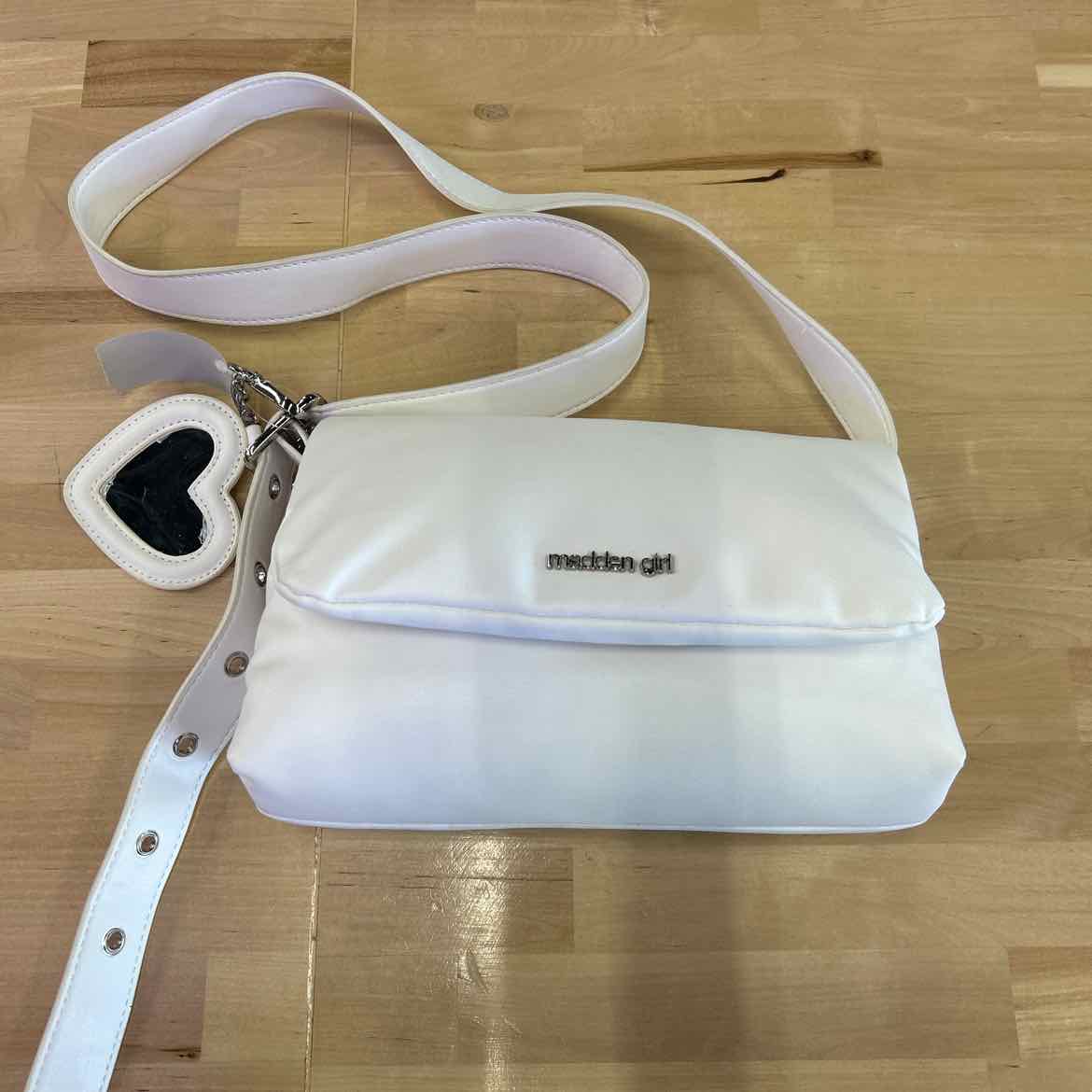 Madden Girl White Handbag