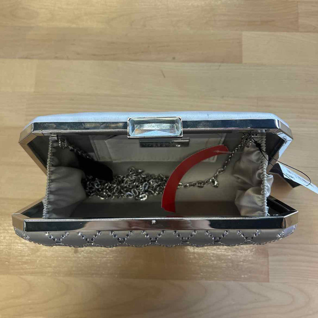 I.N.C. International Cooncepts Sasha Satin Sparkle Clutch