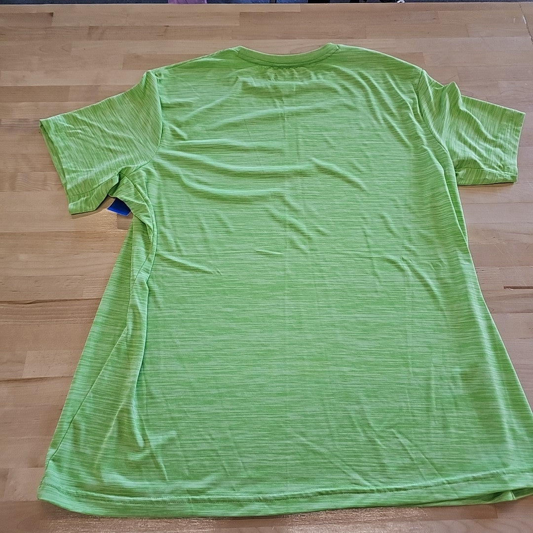 Tek gear Size XXL Green MENS Athletic Tee