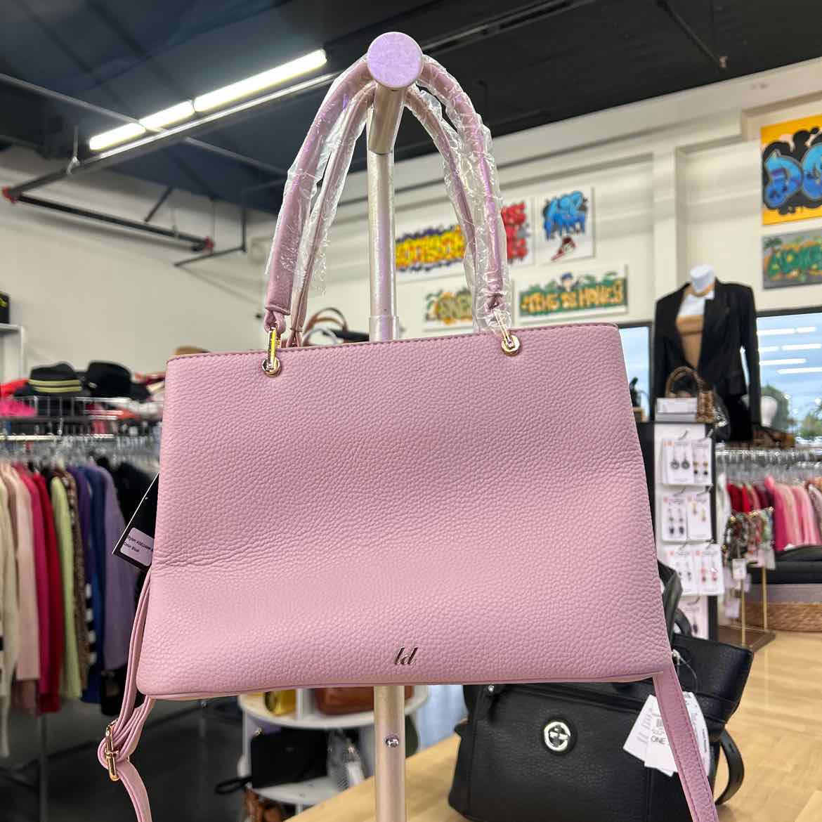 Women's Jenna Triple Compartment Bowtie Satchel Bag