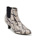 Clarks Size 8 Gray Snakeskin Boots