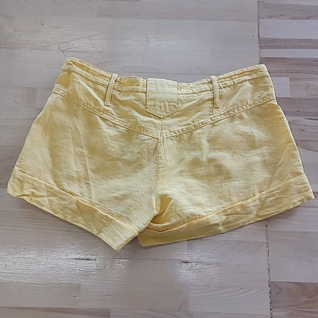 SpaceGirlz Size 3 Yellow Shorts