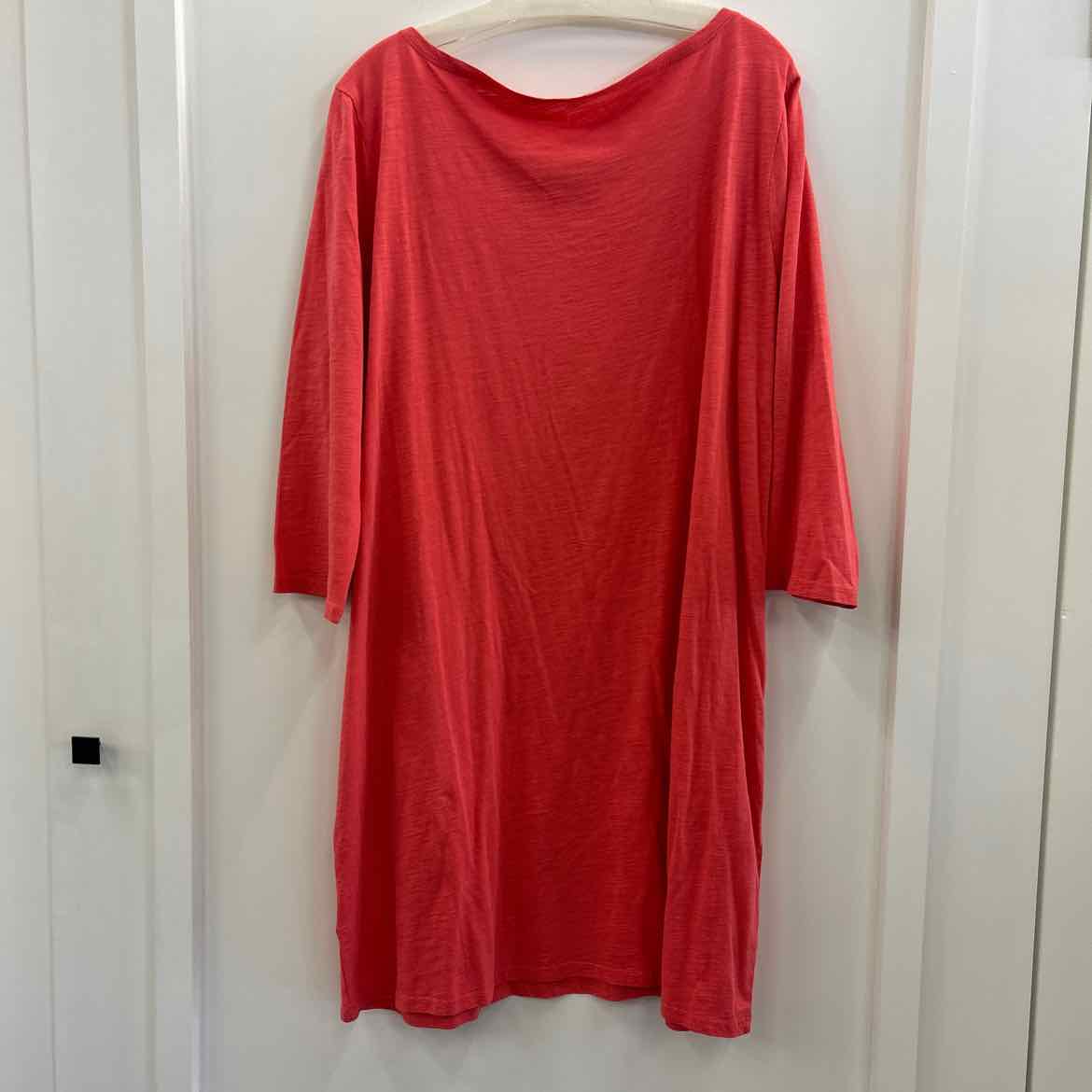 Garnet Hill Size 18 Peach Long Sleeve