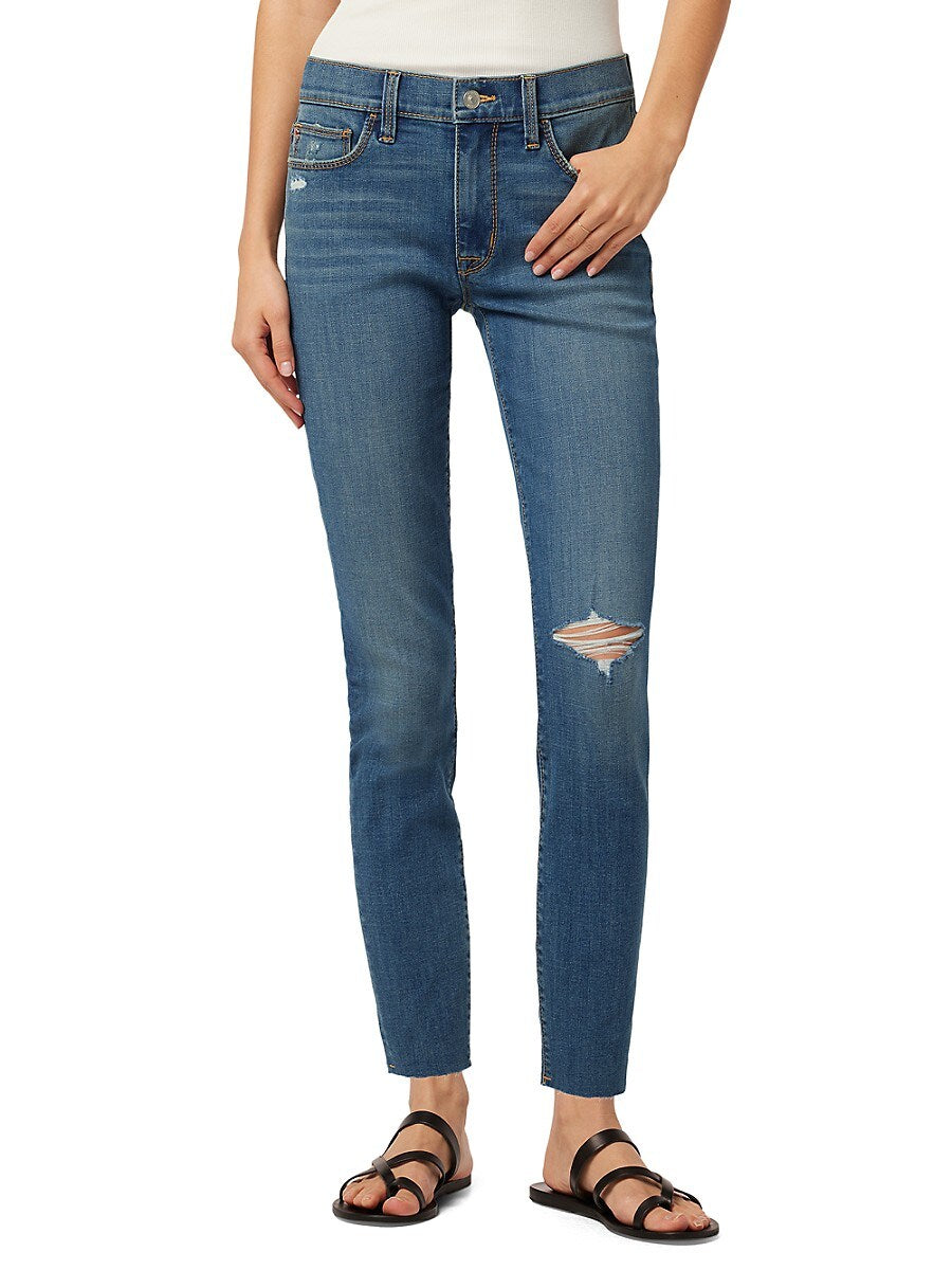 Hudson Women's Natalie Mid Rise Skinny Jeans