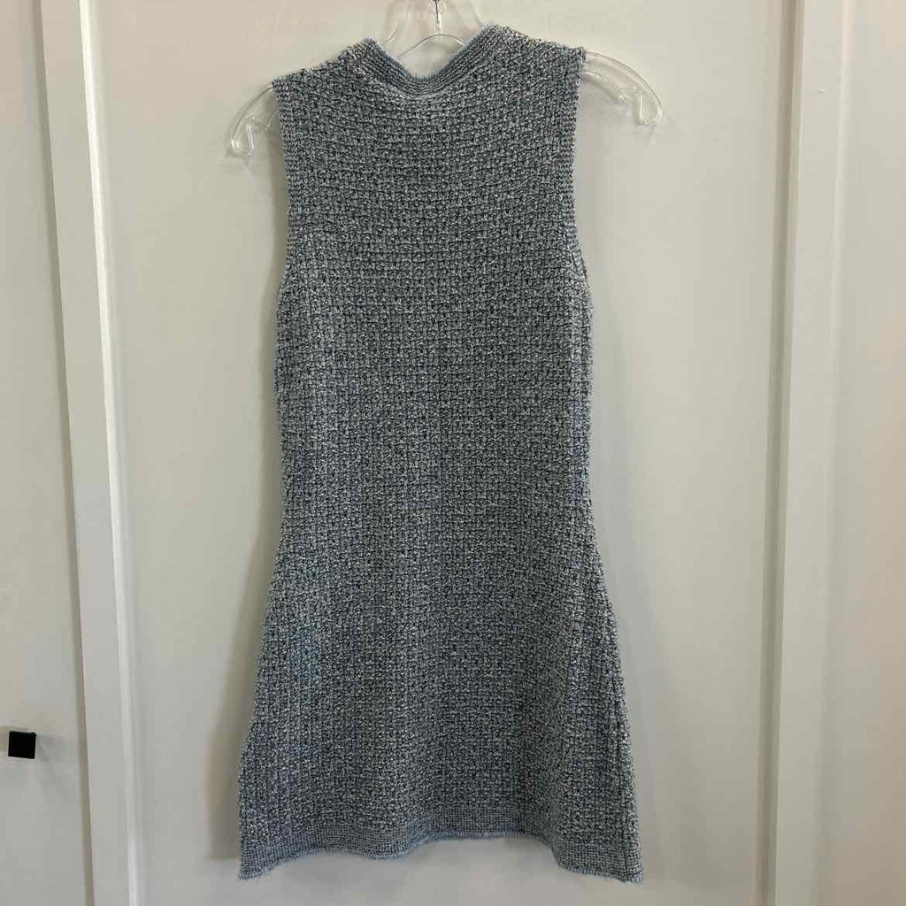 Divided Size XS Blue Teal & gray Preloved Dress