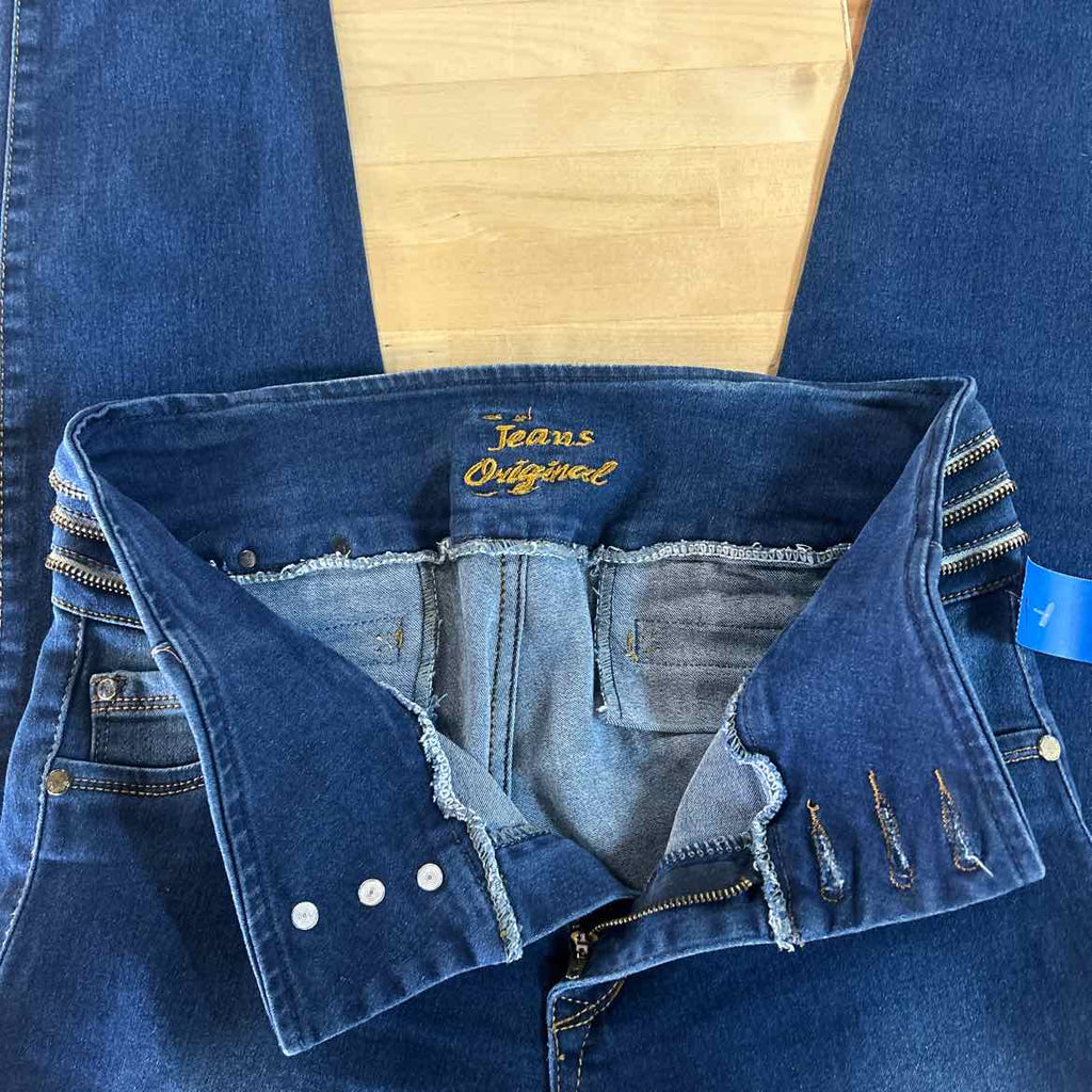 Studio F Size 12 Blue Denim Preloved Jeans