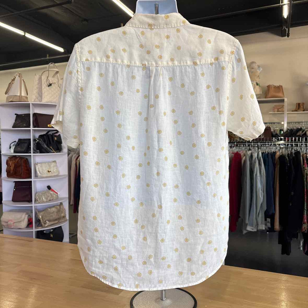 Madewell Size M White Preloved MENS Button Down Shirt